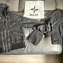 2 Dulse Black Jean jackets *Great condition *Size Large - Runs Small
