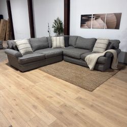 Down Filled Deep Seated Sectional (MSRP $3599)