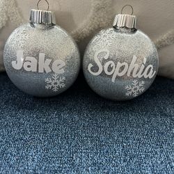 Personalized Ornaments 