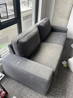 Gray IKEA Kivik