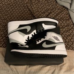 AJ1 MID WHITE SHADOW SZ 11