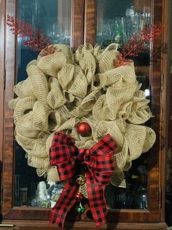 Rudolph wreath