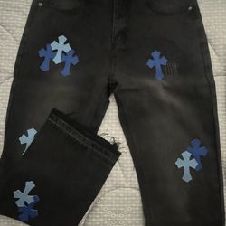Chrome heart jeans