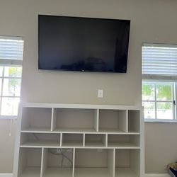 White Book Shelf - Ikea Kallax Bookcase 