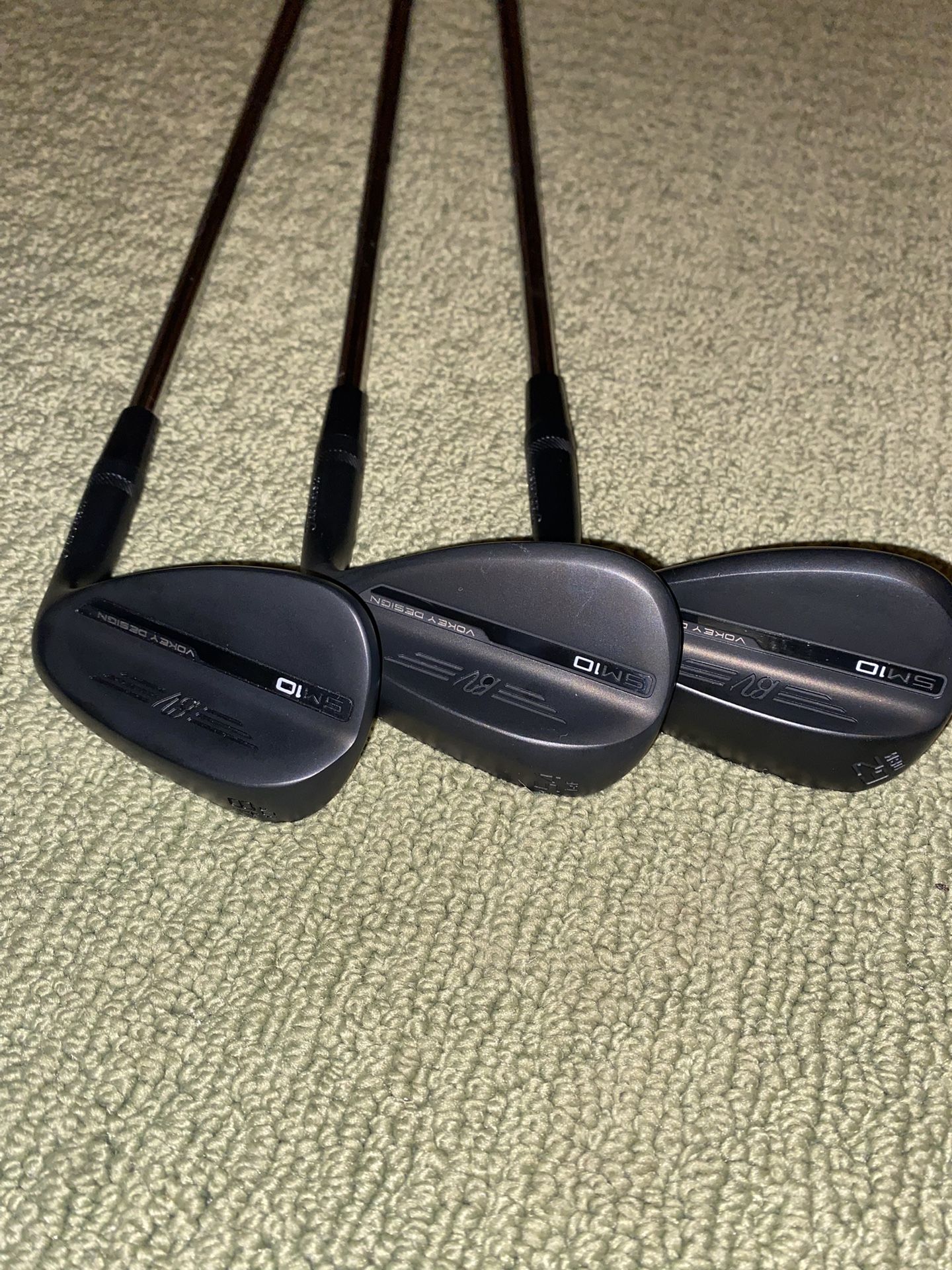 Black Titleist Sm10 Wedges