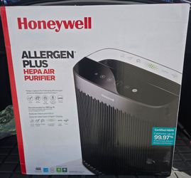 Honeywell Allergen Plus Air Purifier, Certified HEPA Black BRAND NEW