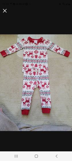 Hana Andersson Christmas Pajamas 18-24 Months