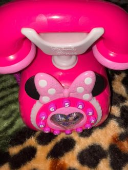 Teléfono de  juguete  de Minnie mouse