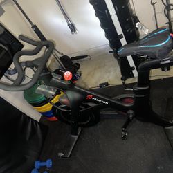 Peloton 3rd Generation w/ Shoes And Dumbbells  