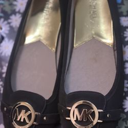 Michael Kors Fulton Suede flats (olive colored)