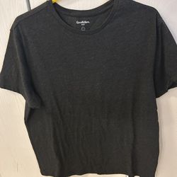 Goodfellow Men's T Shirt Gray Size L Large 