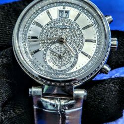 Michael Kors Swayer Crystal Paved Women's Watch 
