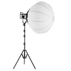 NEW! GVM PR150R 150W High Power LED Monolight Bi-Color & RGB Studio Lighting Kit w/ Lantern Softbox