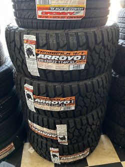 Vendo 285/45/R22 nuevas Arroyo las 4 llants por $580