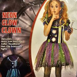 Girls Clown COSTUME