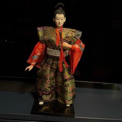 Japanese Samurai Warrior Doll 