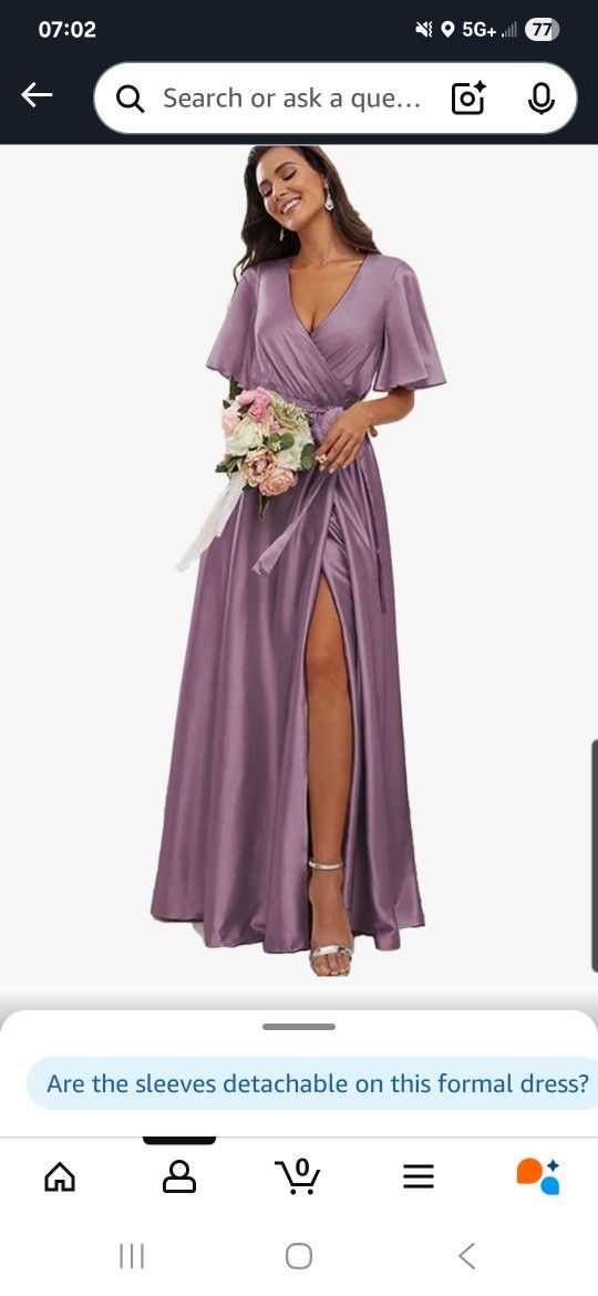 Satin Dress