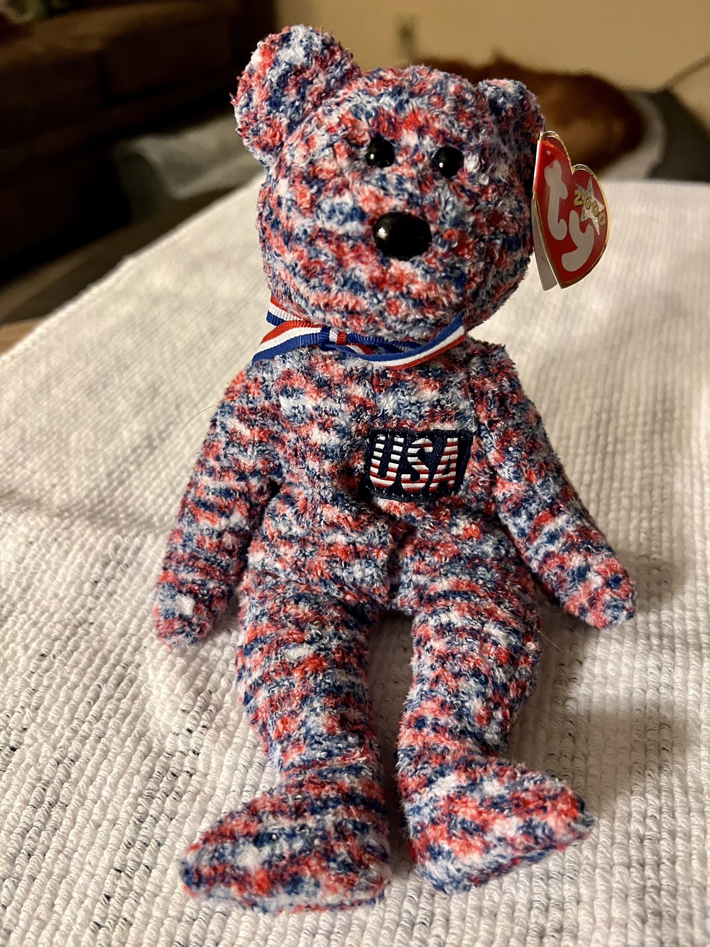 Usa Beanie Baby, From The Year 2000.