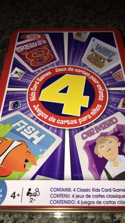 Kids card games -4 games