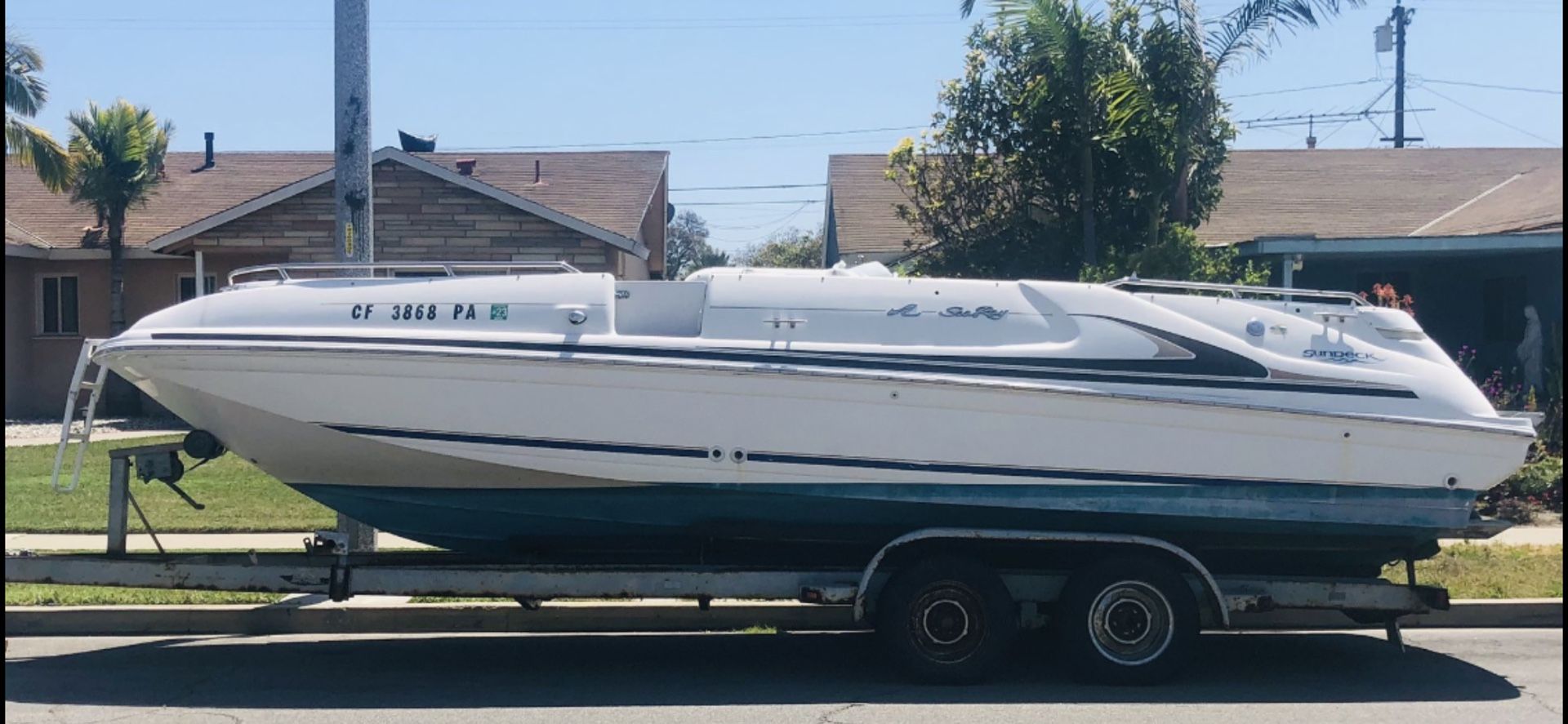 24’ project deck boat