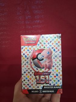Pokemon 151 booster bundle box