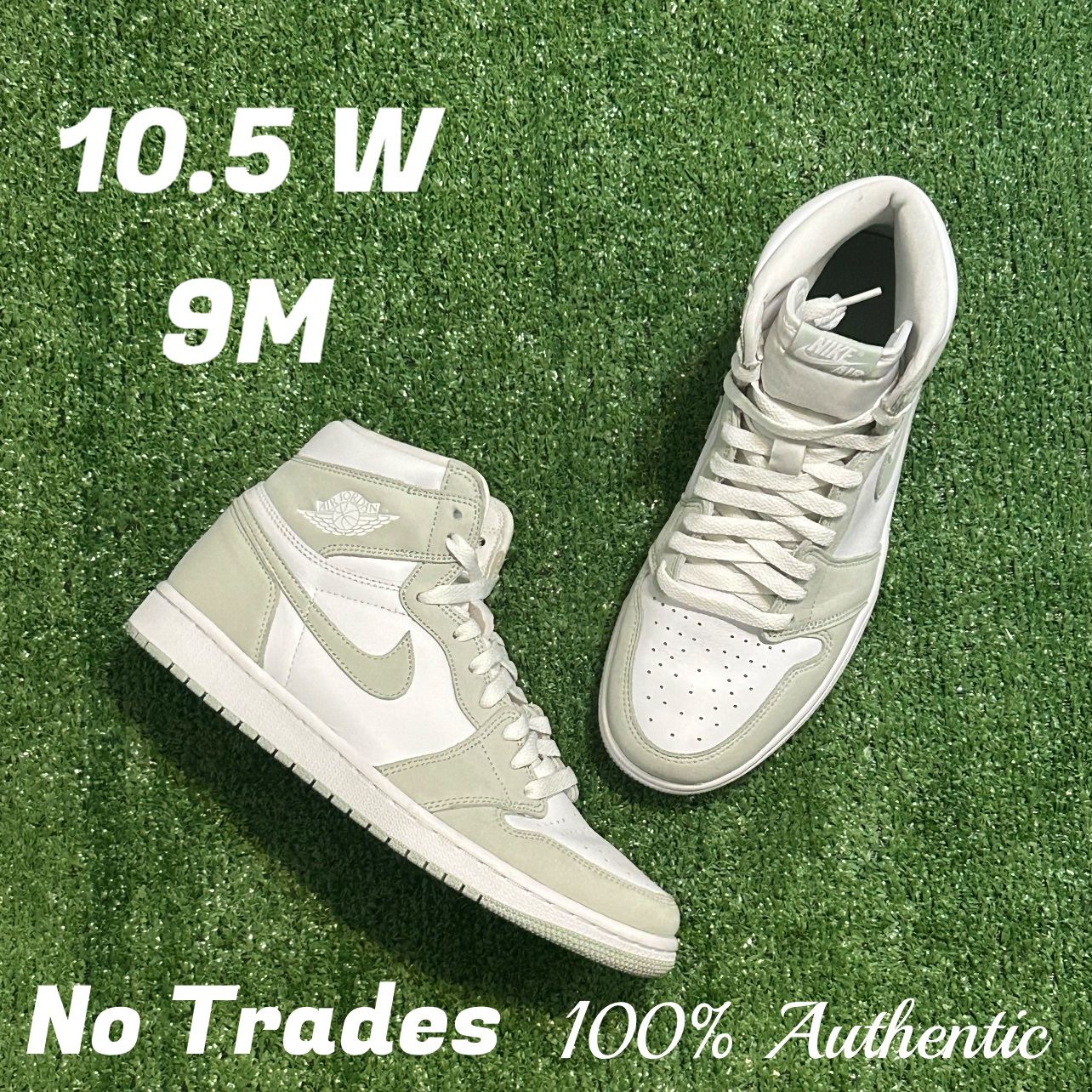 Size 9 Air Jordan 1 Retro High โSeafoamโ ๐