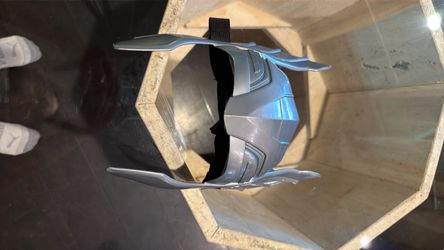 Thor, Silver Superhero Costume Helmet Mask