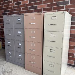 File Cabinet, 4 Drawer 