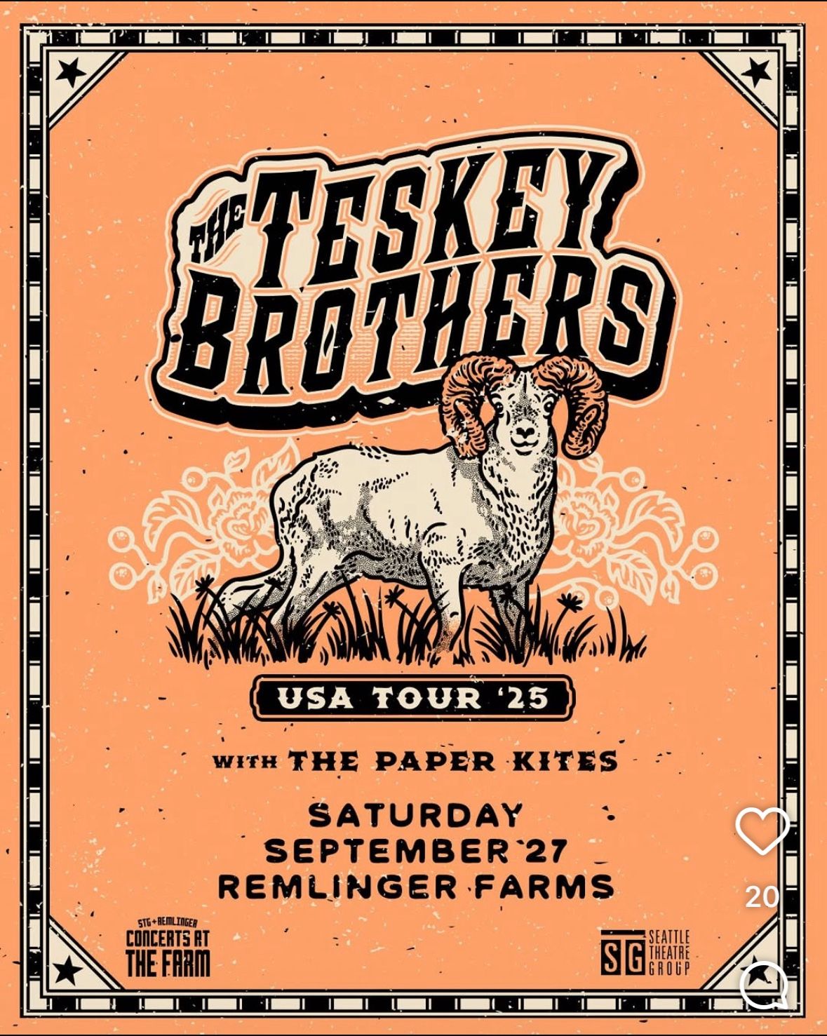 Teskey Brothers Concert Tickets 