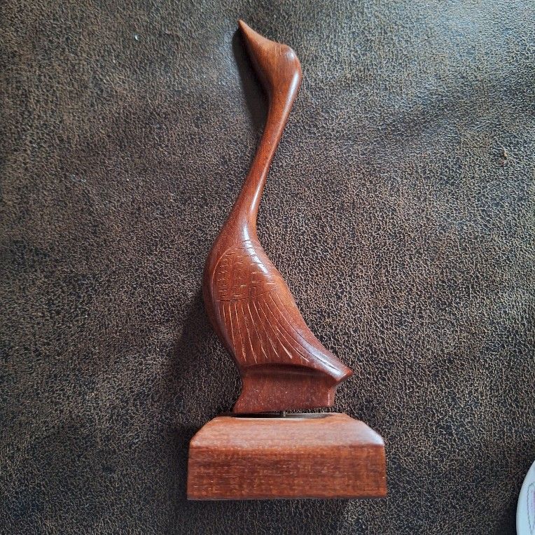 Wooden Swan- Unique