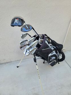 Callaway & Mizuno Golf Club Set Right Handed W/Callaway Stand Bag