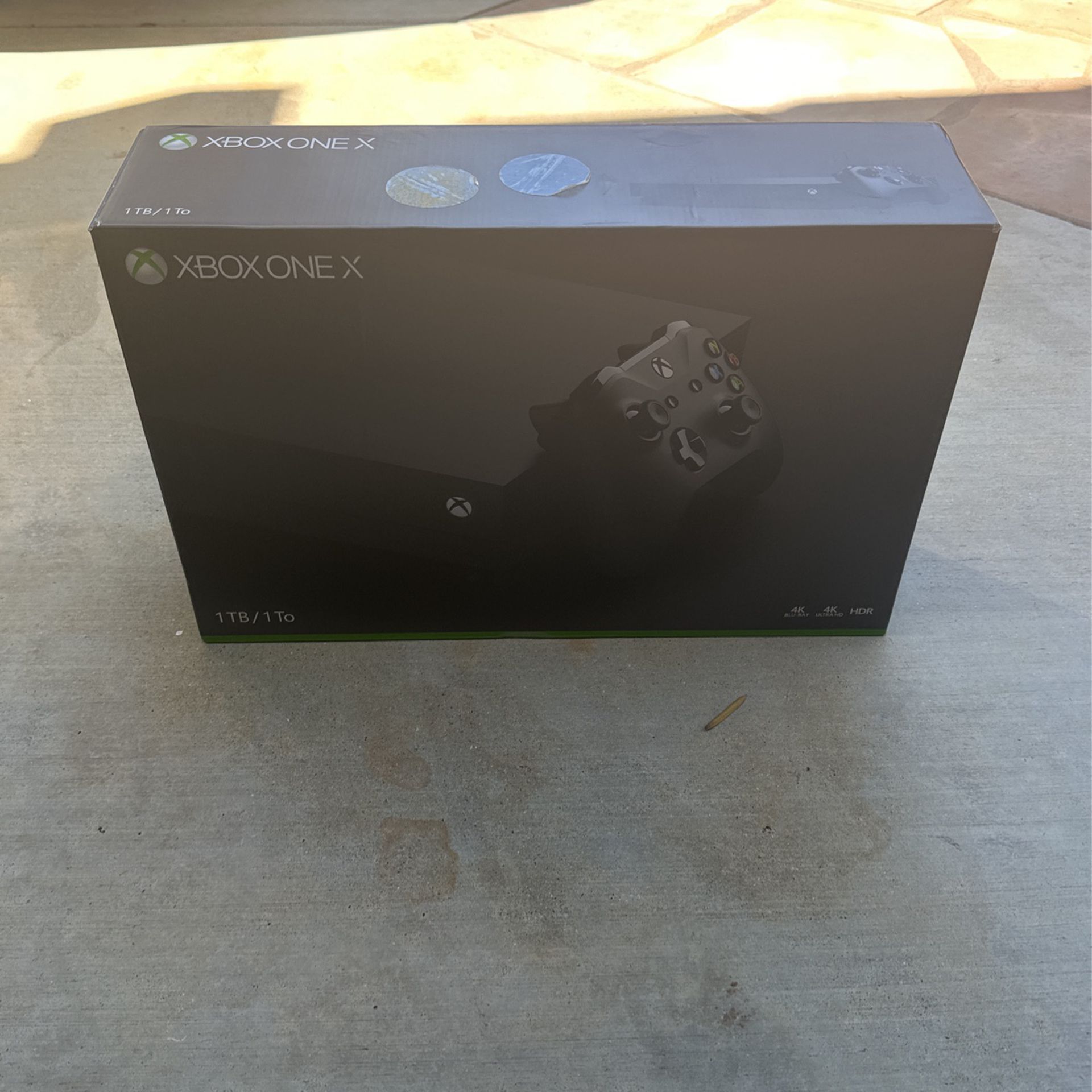 Xbox ONE X (empty Box)