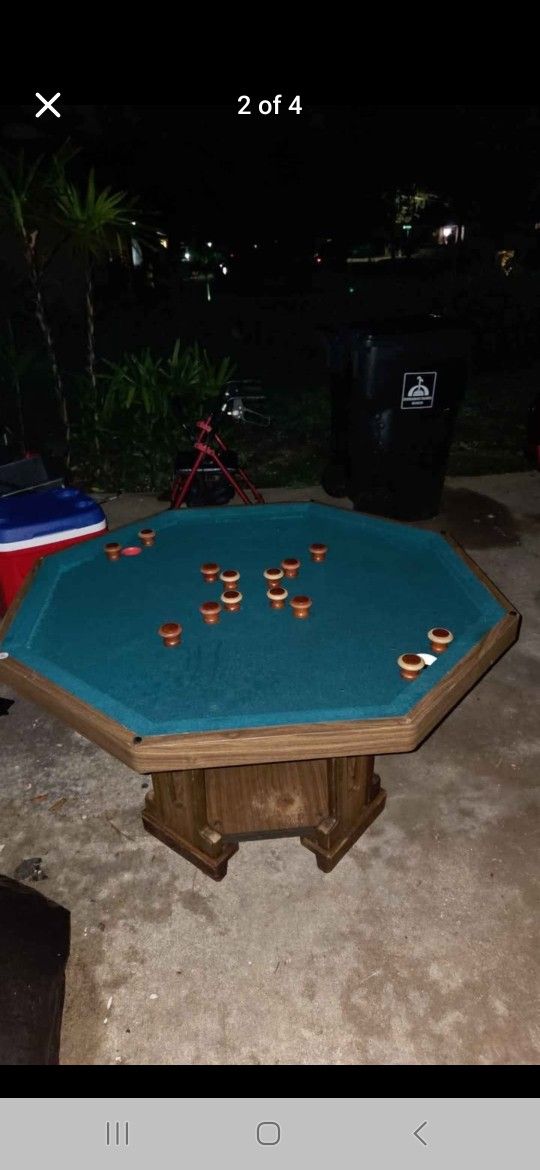 Bumper Pool Table
