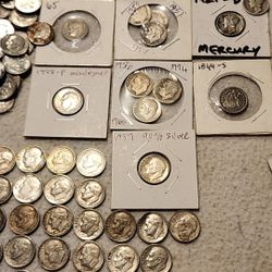 Dollar Coins HALD DOLLARS HALF DIMES QUARTERS NICKLES YA NAME IVE GOT IT.. GOLD PENNIES NICKLES DIMES  To Much To List 