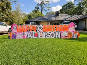 Happy birthday decorations