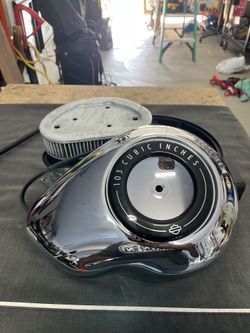 2012 Harley Wide Glide New Air Filter And cover