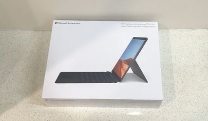 Brandnew Surface Pro X 13” Wifi+LTE (with keyboard and pen)