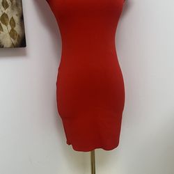 Zara small red dress