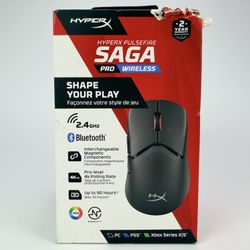 HyperX Pulsefire Saga Pro Wireless Gaming Mouse for PC | PS5 | Xbox Series X|S