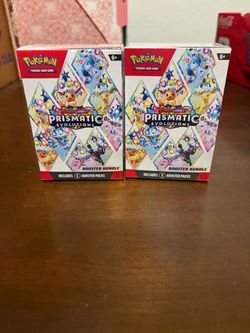 Pokémon Prismatic Evolutions Booster Bundle x2