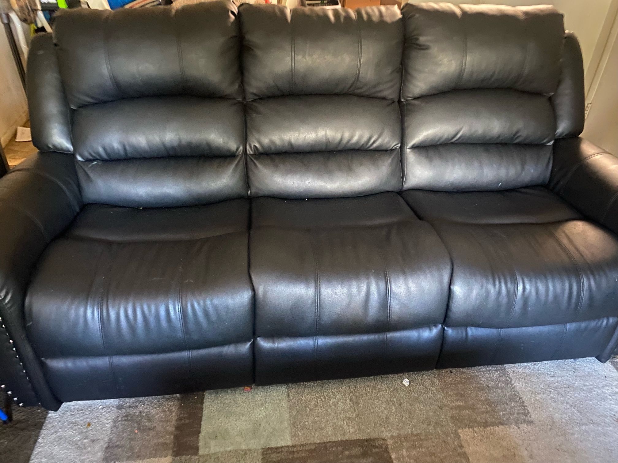 Leather Couch