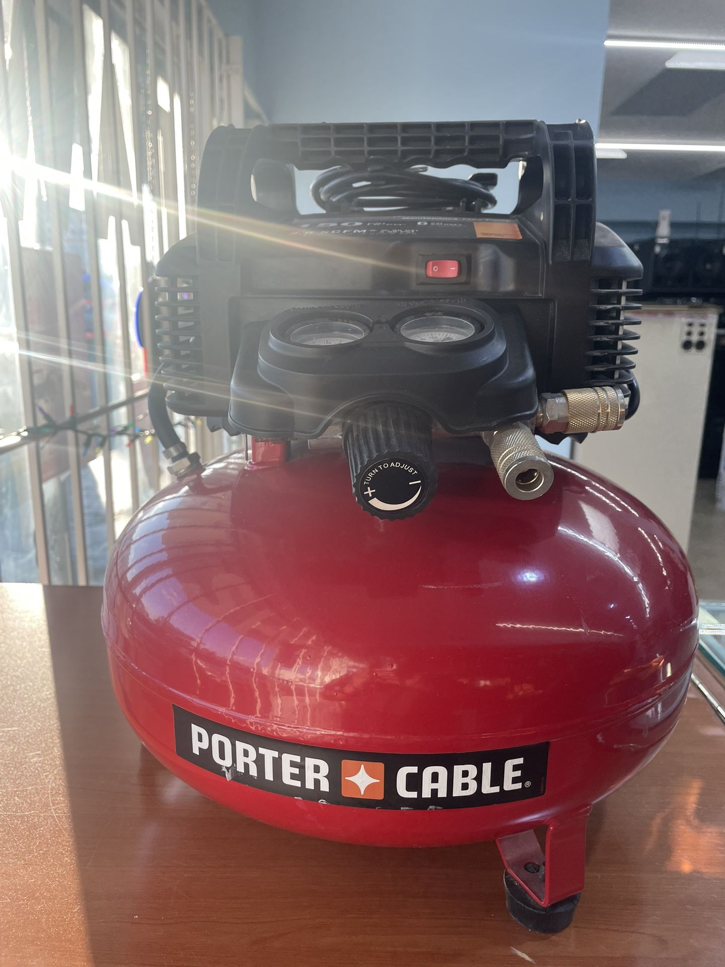 Porter cable air compressor C2002 ( Hablamos Espanol )