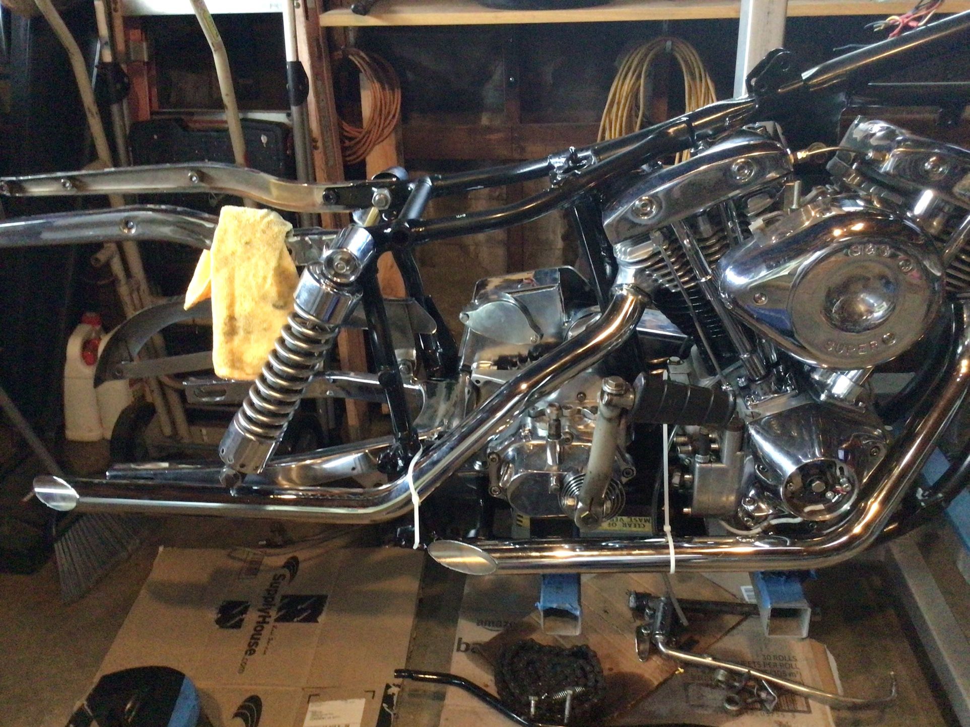Shovelhead Exhaust New