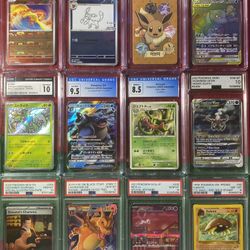 Pokémon Cards And Slabs