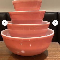 Pyrex Pink Flamingo 1950s 