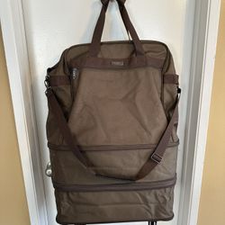 Hanke Expandable Rolling Duffel Bag with Wheels