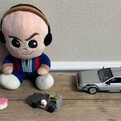 Back to the Future Deloreon Plush Toys $25 for All 