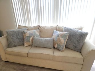 Sofa and chair