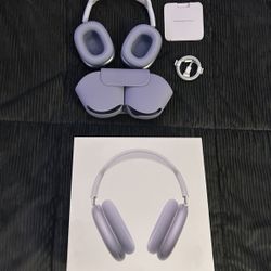 Airpod Max’s Purple And Blue 