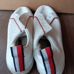 White Red Blue Tommy Hilfiger Shoes Size 9